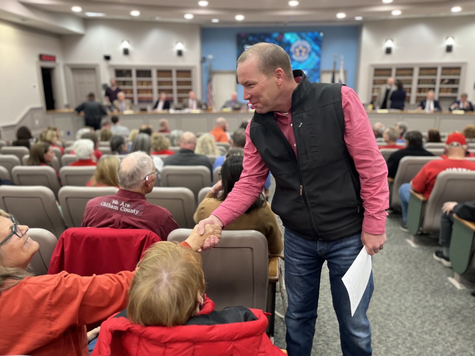 Nathan Oberg Oldham County data center opponent